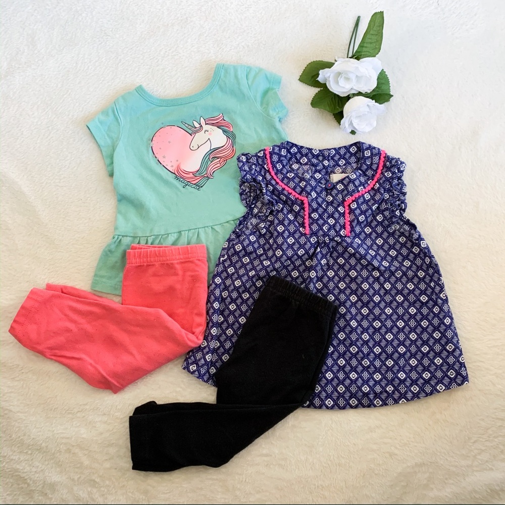 Baby Girl Short Sleeve Bundle / Lot